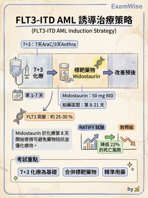 內專 - 白血病與骨髓增生不良 - AI 圖文解析預覽