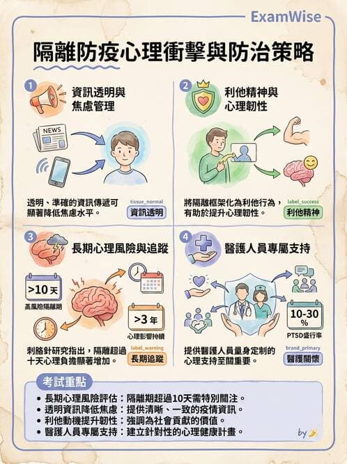 內專 - 焦慮症與其他精神疾患 - AI 圖文解析預覽