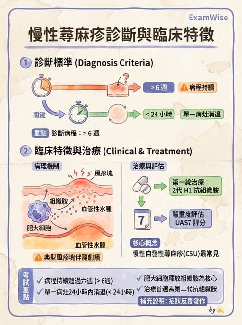 內專 - 免疫皮膚病與藥物反應 - AI 圖文解析預覽