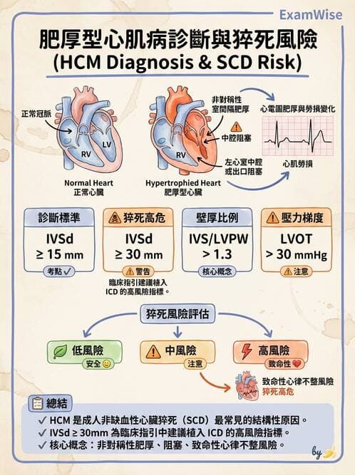 內專 - 急性冠心症 - AI 圖文解析預覽
