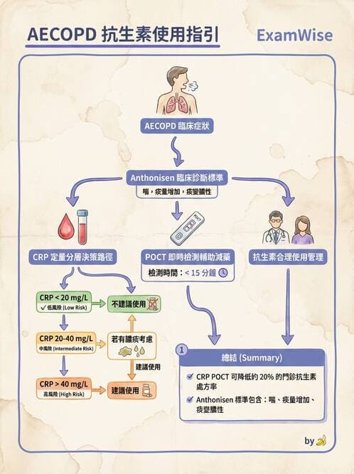 內專 - COPD 急性惡化 - AI 圖文解析預覽