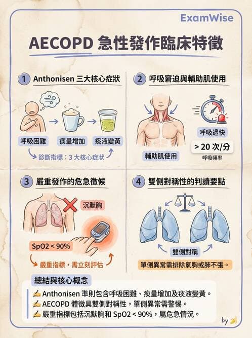 內專 - COPD 急性惡化 - AI 圖文解析預覽