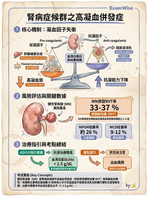 內專 - 原發性腎絲球腎炎 - AI 圖文解析預覽