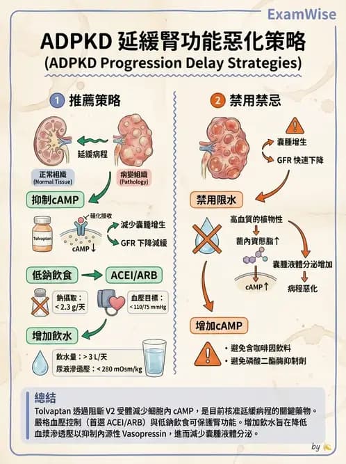 內專 - 多囊腎與腎結石 - AI 圖文解析預覽