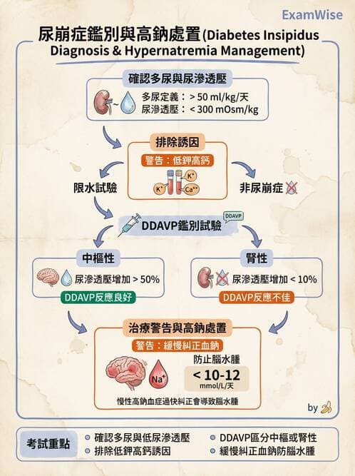 內專 - 電解質異常 - AI 圖文解析預覽