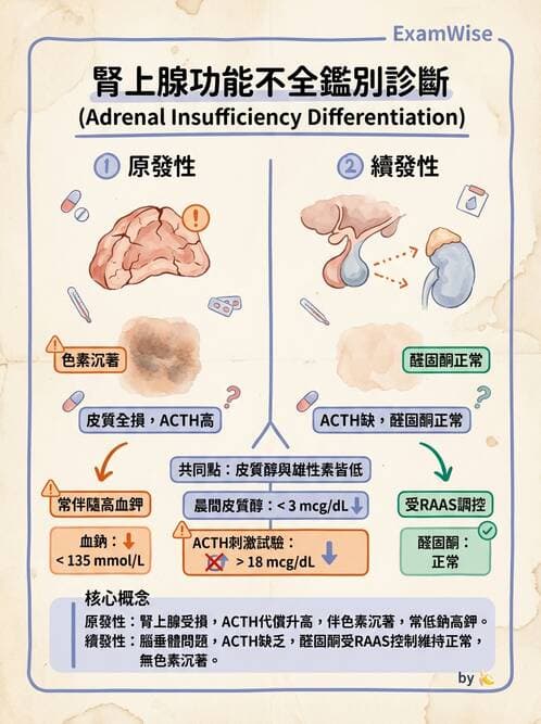 內專 - 腎上腺皮質疾病 - AI 圖文解析預覽