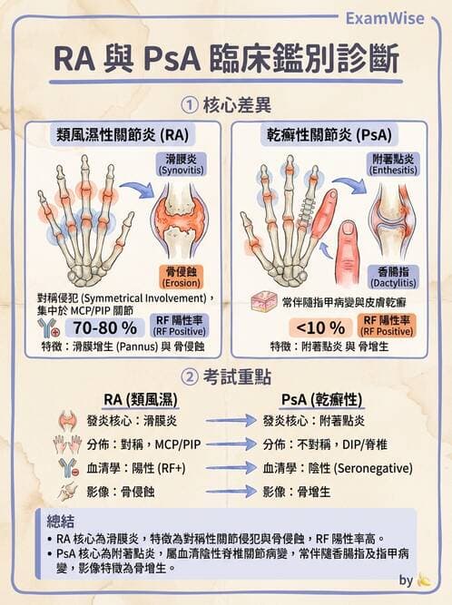 RA - 類風濕性關節炎 - AI 圖文解析預覽