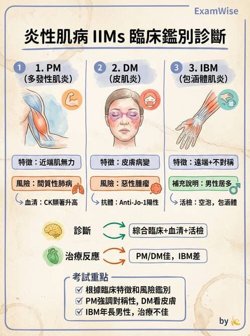 內專 - 炎性肌病 - AI 圖文解析預覽