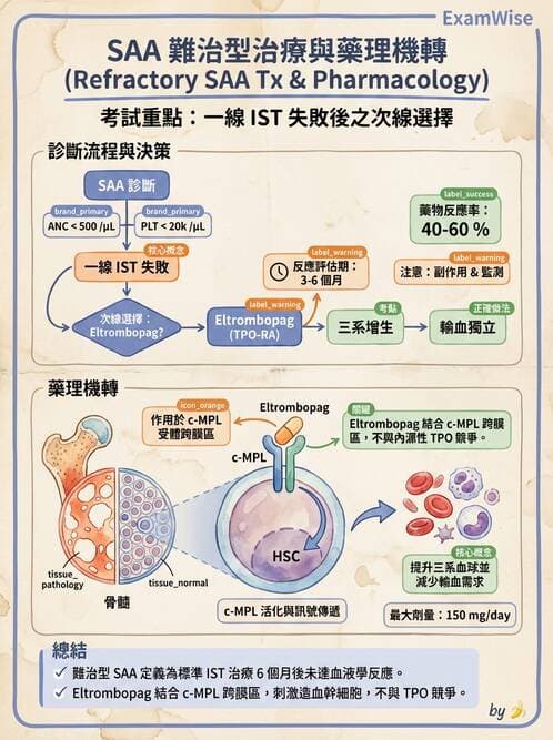 內專 - 白血病與骨髓增生不良 - AI 圖文解析預覽
