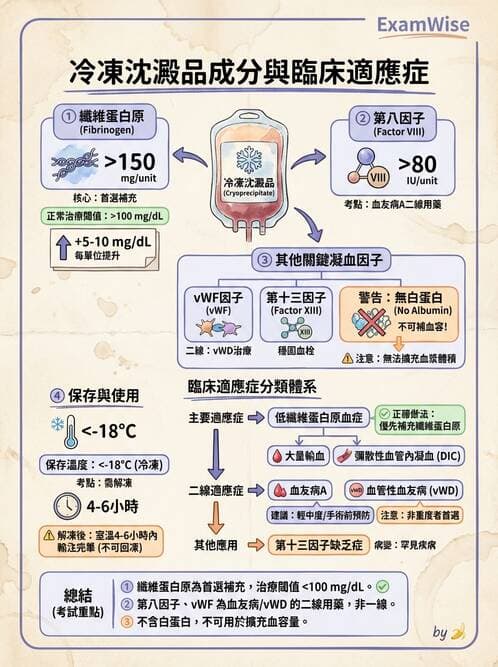 內專 - 凝血與輸血 - AI 圖文解析預覽