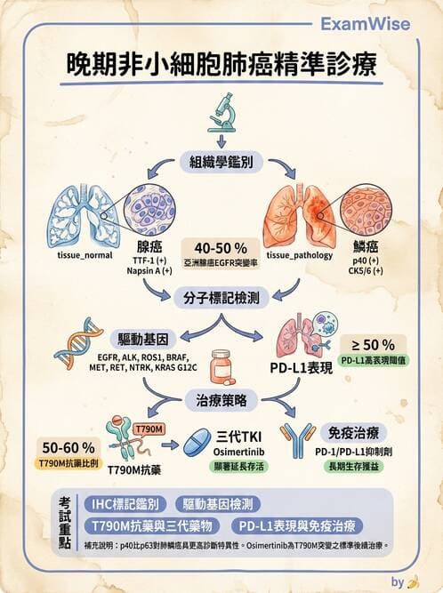內專 - 肺癌 - AI 圖文解析預覽
