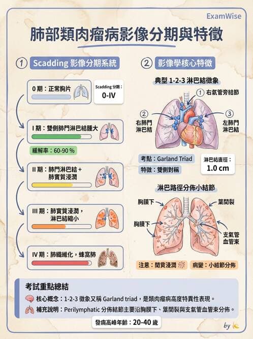 內專 - 間質性肺病與肺纖維化 - AI 圖文解析預覽