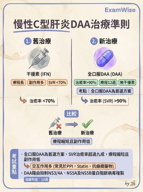 內專 - C型肝炎 - AI 圖文解析預覽