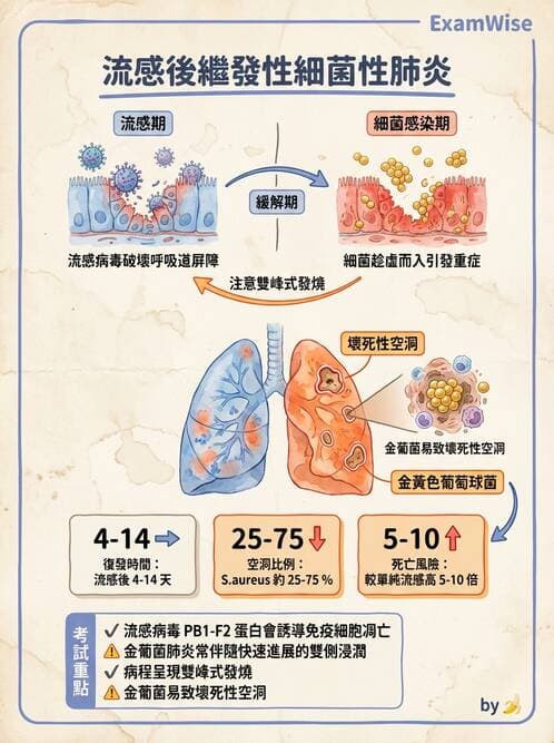 內專 - 呼吸道與中樞神經感染 - AI 圖文解析預覽