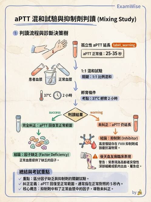 內專 - 凝血與輸血 - AI 圖文解析預覽