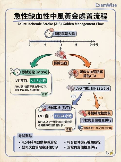 內專 - 腦血管疾病 - AI 圖文解析預覽