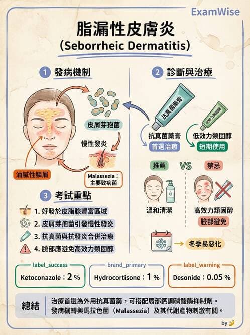 內專 - 免疫皮膚病與藥物反應 - AI 圖文解析預覽