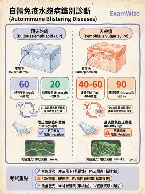 內專 - 免疫皮膚病與藥物反應 - AI 圖文解析預覽