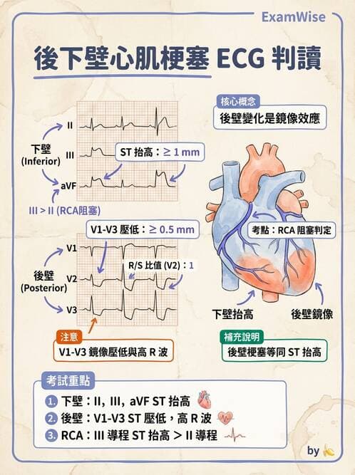 內專 - 急性冠心症 - AI 圖文解析預覽