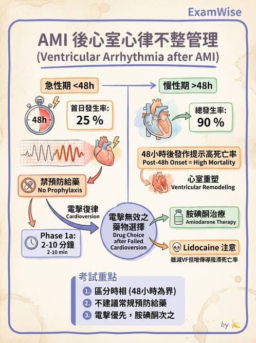 內專 - 心室心律不整與心因性猝死 - AI 圖文解析預覽
