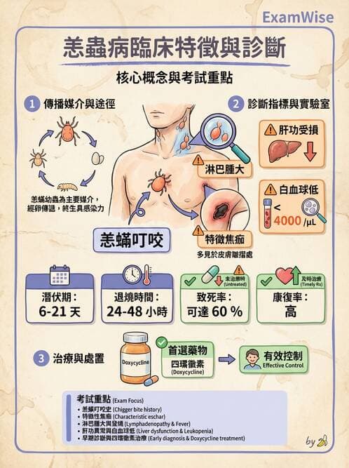 內專 - 特殊病原體、黴菌與人畜共通感染 - AI 圖文解析預覽