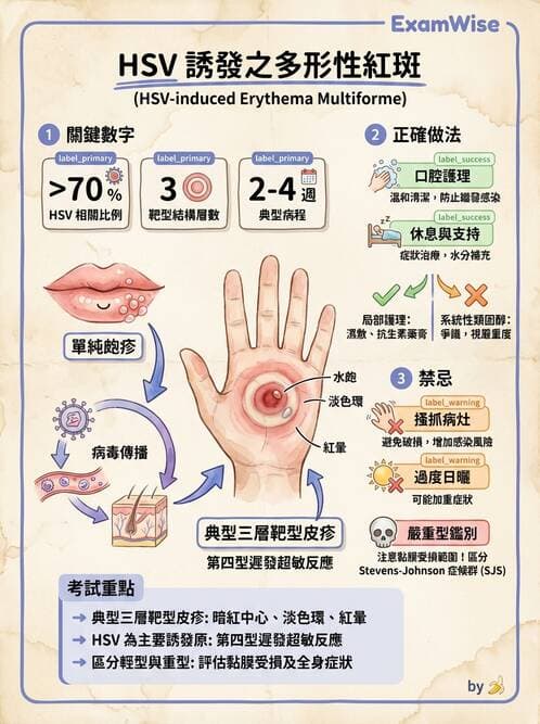 內專 - 免疫皮膚病與藥物反應 - AI 圖文解析預覽