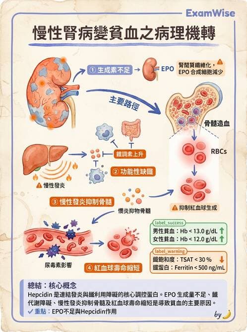 專師 - 慢性腎臟病與併發症 - AI 圖文解析預覽