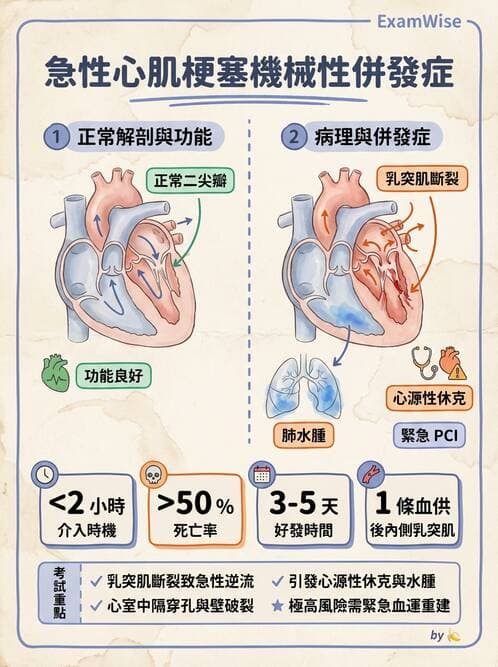 專師 - 急性心肌梗塞與處置 - AI 圖文解析預覽
