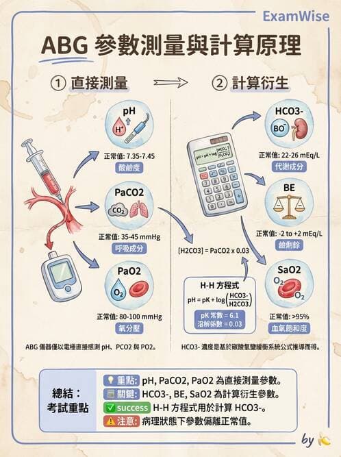 醫檢師 - 血液氣體分析 - AI 圖文解析預覽