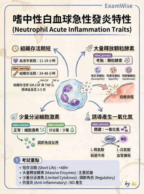醫檢師 - 細胞傷害、發炎與修復 - AI 圖文解析預覽