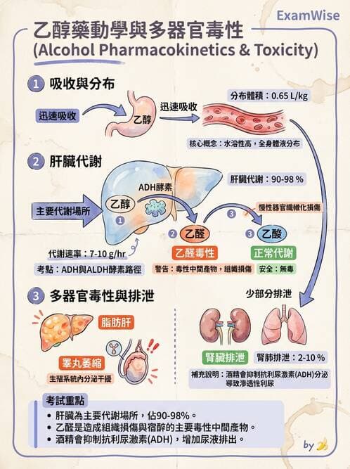 醫檢師 - 物理和化學傷害及營養疾病 - AI 圖文解析預覽