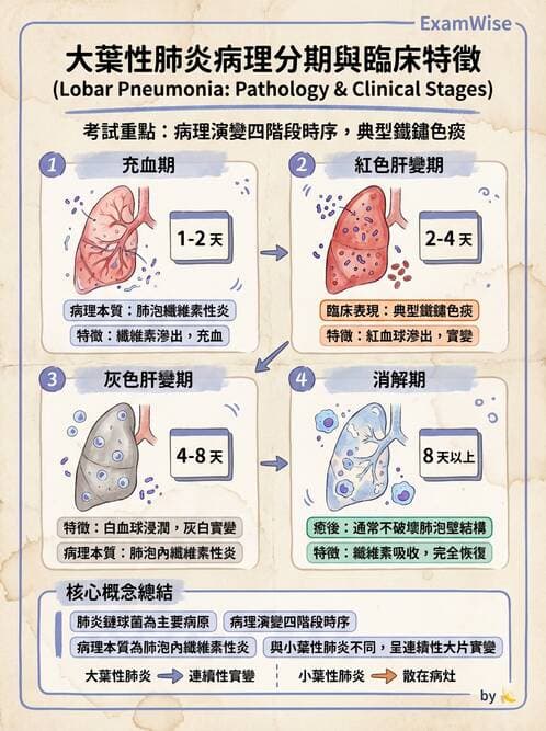 醫檢師 - 呼吸系統疾病 - AI 圖文解析預覽