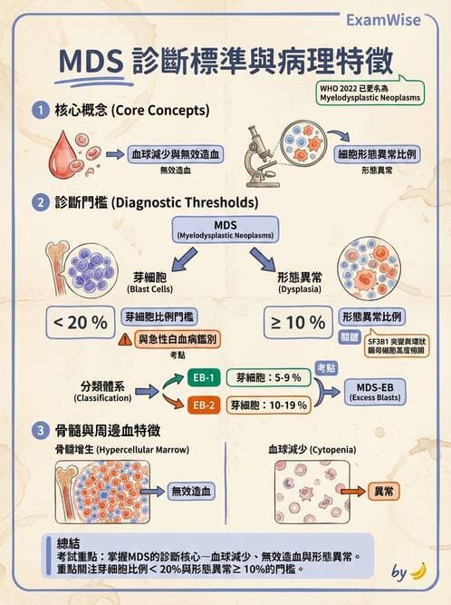 醫檢師 - 慢性血液腫瘤與骨髓增生疾患 - AI 圖文解析預覽