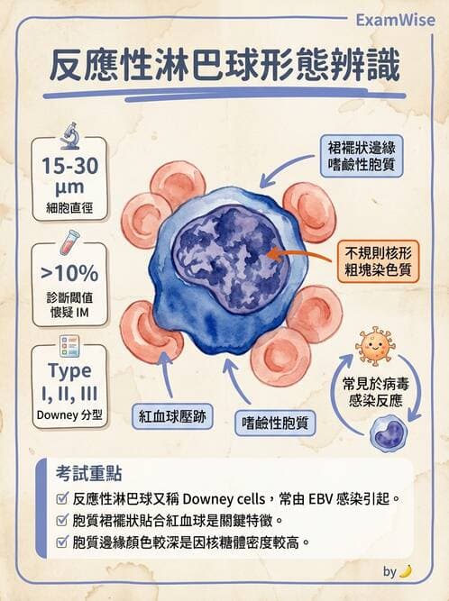 醫檢師 - 白血球生理與形態 - AI 圖文解析預覽
