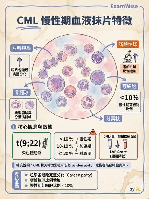 醫檢師 - 淋巴瘤、漿細胞疾病與白血球異常 - AI 圖文解析預覽