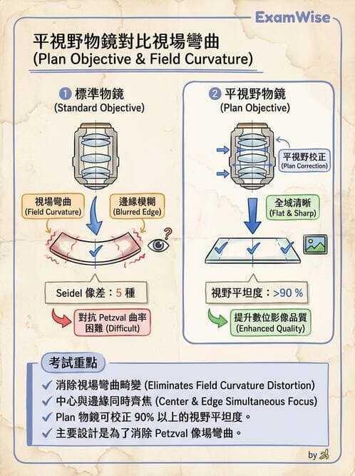 醫檢師 - 顯微鏡原理與操作 - AI 圖文解析預覽