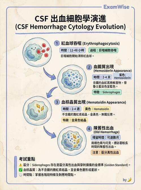 醫檢師 - 腦脊髓液檢查 - AI 圖文解析預覽