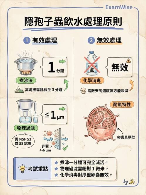 醫檢師 - 寄生蟲檢查-原蟲類 - AI 圖文解析預覽