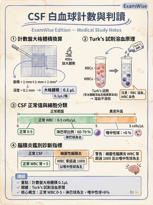 醫檢師 - 鏡檢綜合性試題 - AI 圖文解析預覽