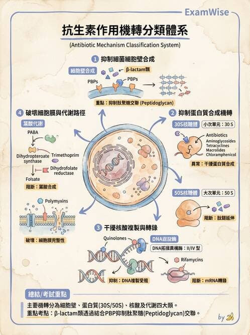 醫檢師 - 抗微生物製劑 - AI 圖文解析預覽