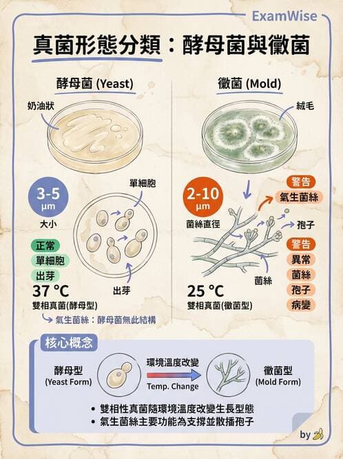 醫檢師 - 真菌診斷與治療 - AI 圖文解析預覽