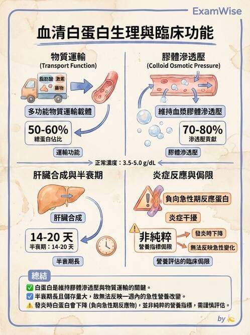 醫檢師 - 血清蛋白與蛋白質檢測 - AI 圖文解析預覽