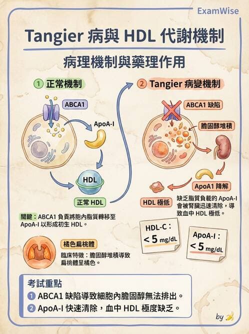醫檢師 - 脂蛋白分類與臨床應用 - AI 圖文解析預覽