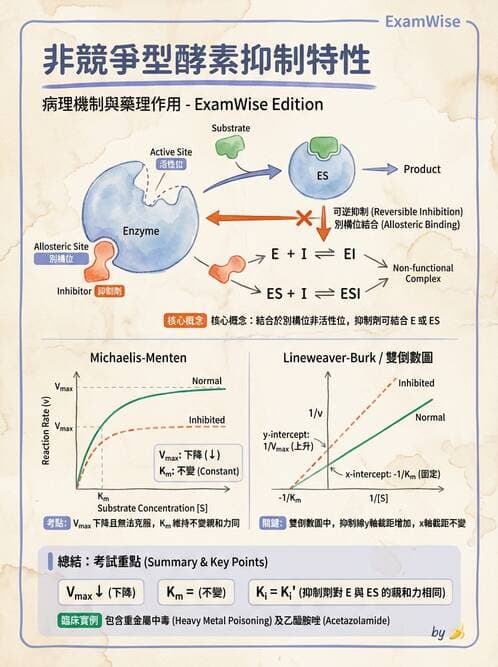醫檢師 - 臨床酵素學基礎 - AI 圖文解析預覽