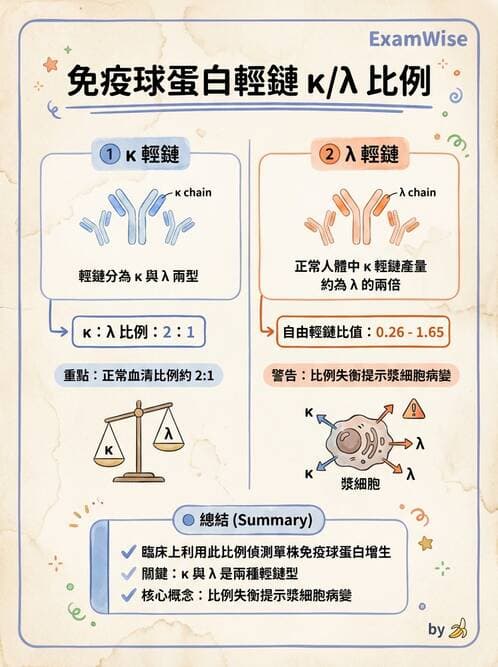 醫檢師 - 免疫球蛋白與抗體 - AI 圖文解析預覽