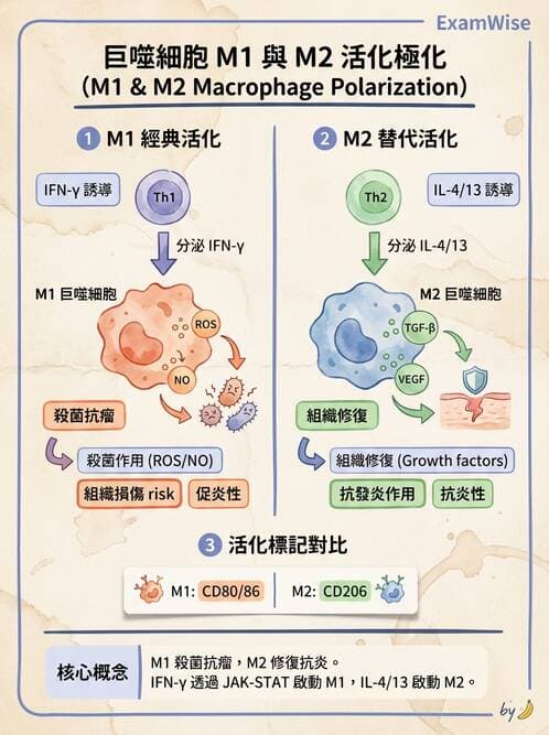 醫檢師 - 細胞激素與抗原呈獻 - AI 圖文解析預覽