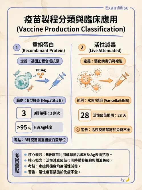 醫檢師 - 抗病毒藥物與疫苗通論 - AI 圖文解析預覽