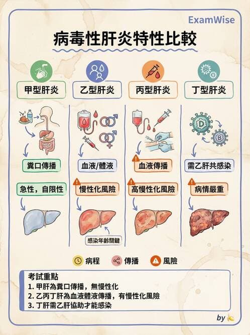 醫檢師 - B型肝炎病毒 - AI 圖文解析預覽