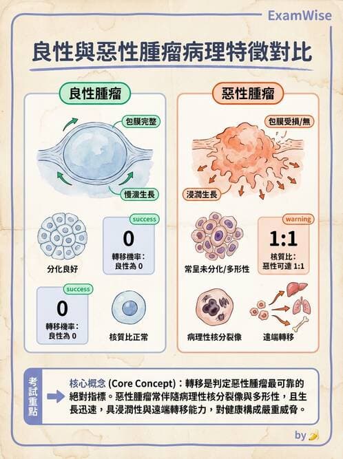 醫檢師 - 腫瘤概論 - AI 圖文解析預覽