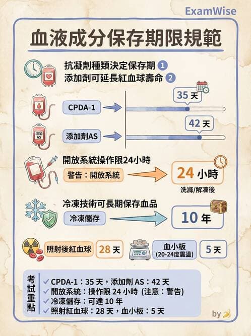 醫檢師 - 血液成分製備與輸血檢查 - AI 圖文解析預覽